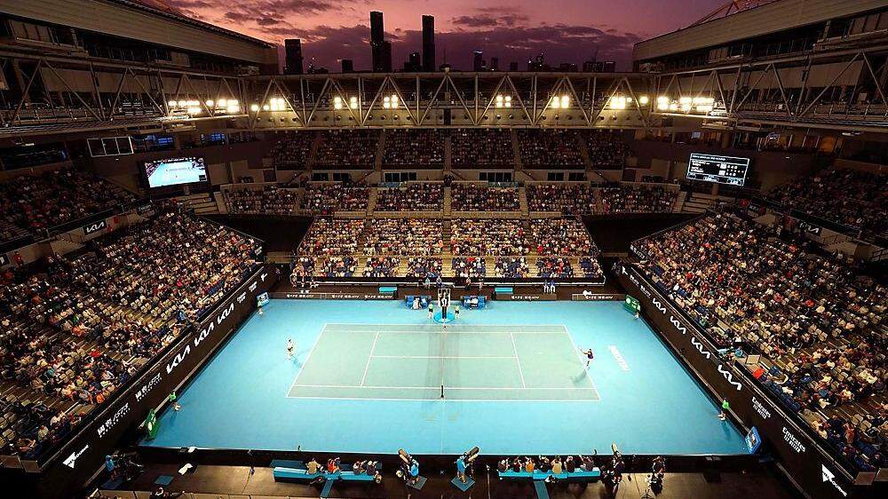 Die Australian Open in Melbourne