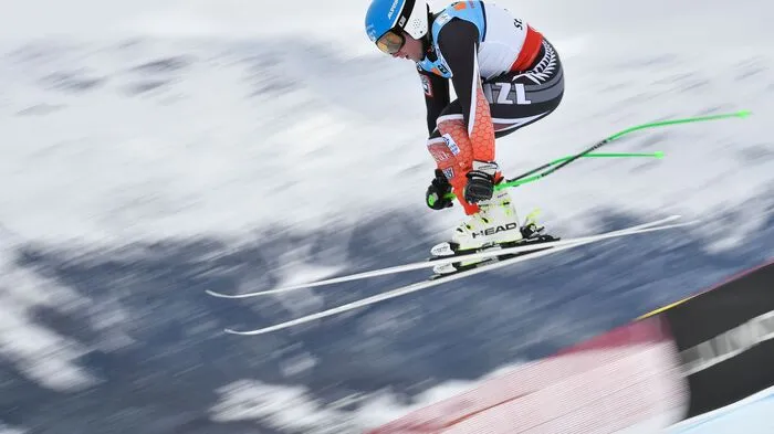 Der Super-G lieferte spektakuläre Bilder.