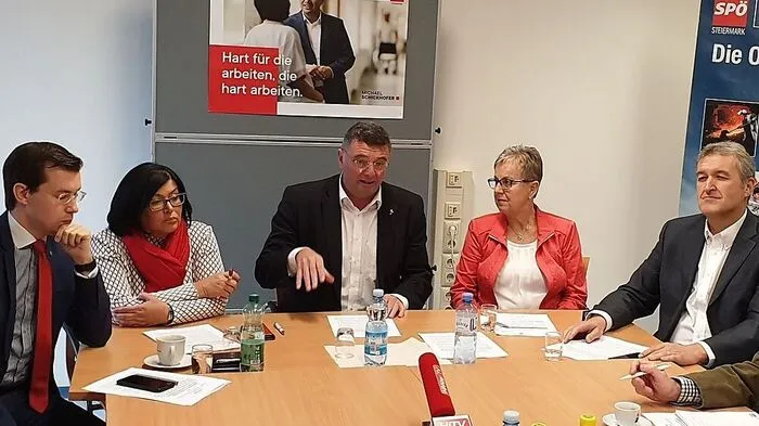 Hofer, Fischer, Leichtfried, Schutting und Rudischer