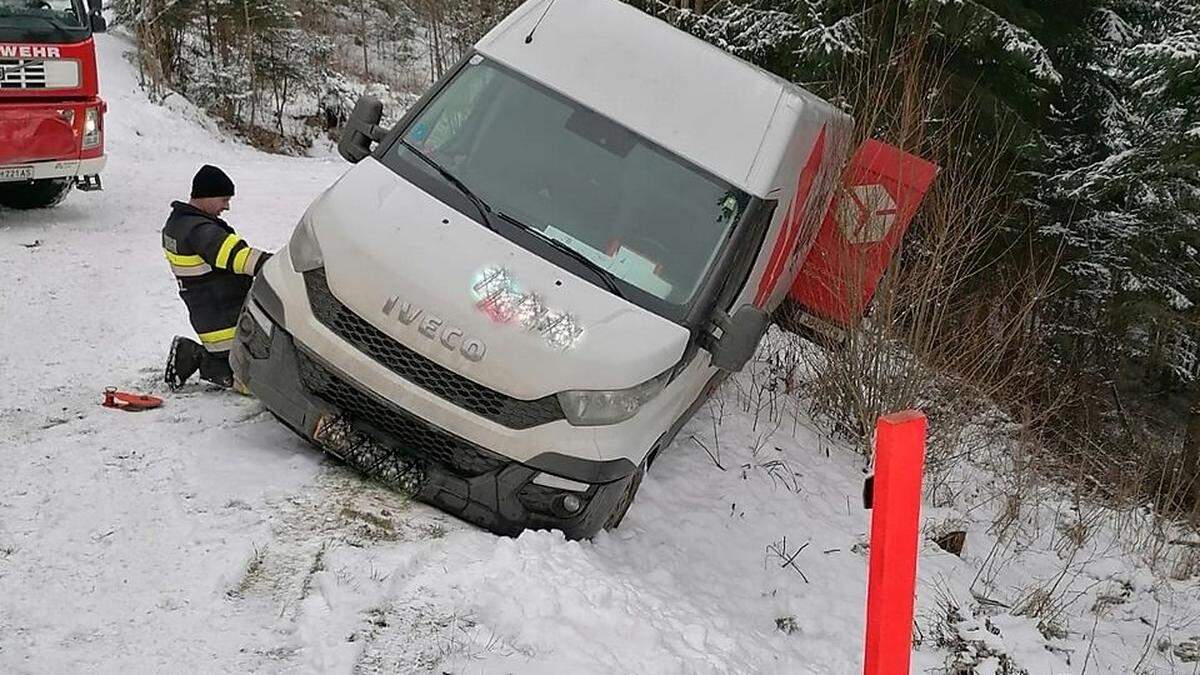 Die Feuerwehr Oberwölz musste zur Bergung anrücken