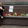 Trauernde vor dem Gesundheitsministerium in Wien: Dort werden Kerzen aufgestellt und Blumen abgelegt