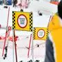 ABD0069_20201125 - SAALBACH-HINTERGLEMM - ÖSTERREICH: ++ ARCHIVBILD ++ ZU APA0158 VOM 25.11.2020 - ++ THEMENBILD ++ Illustration zum Thema "Skifahren / Wintersport / Wintertourismus": Schilder weisen auf einen gesperrten Pistenabschnitt am  Mittwoch, 12. Februar 2020, in Saalbach-Hinterglemm hin. "Ski-Schlacht zwischen Kurz und Söder", titelt heute eine deutsche Tageszeitung und widmet sich dem weihnachtlichen Wintertourismus in Österreich.Illustration zum Thema "Skifahren / Wintersport" am Mittwoch, 12. Februar 2020, in Saalbach-Hinterglemm. (ARCHIVBILD VOM 12.2.2020) - FOTO: APA/BARBARA GINDL