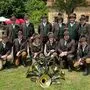 Bliesen sich zu Gold: die Jagdhornbläsergruppe Wolfsberg