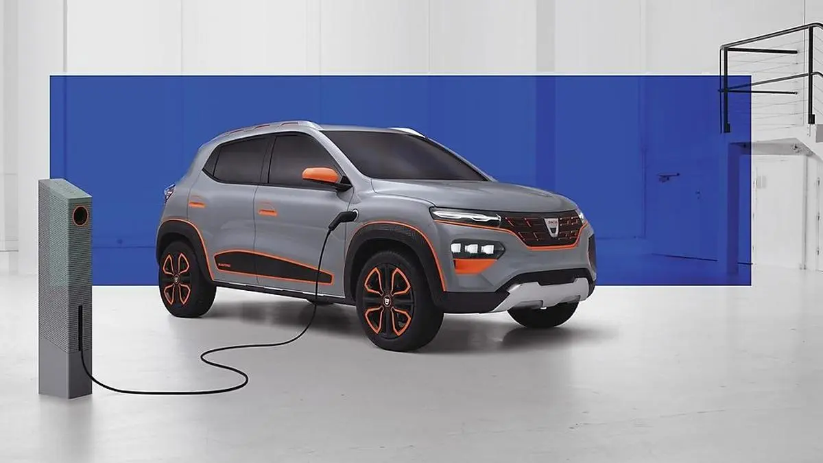 Die seriennahe Studie Dacia Spring Electric