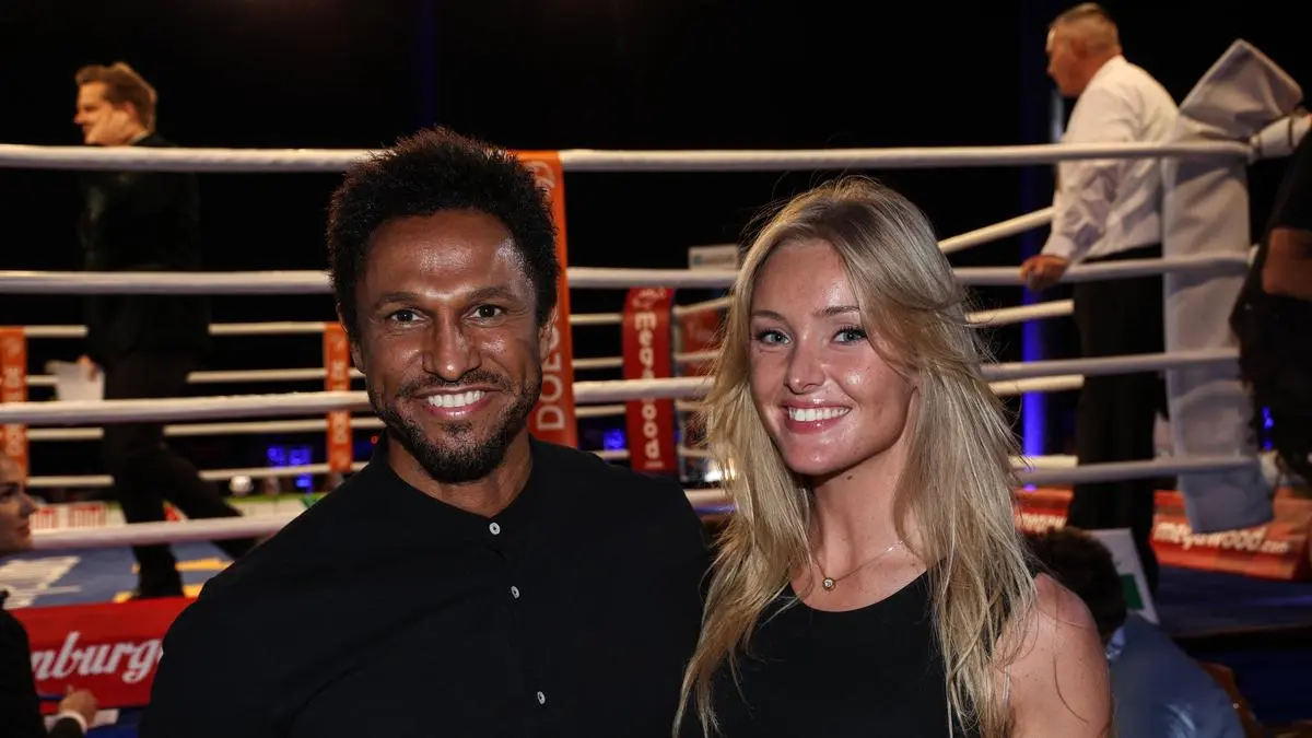 Daniel Aminati mit seiner Patrice