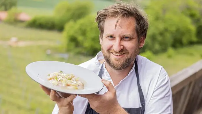 Vertritt das Thema Slow Food: Leo Suppan vom Restaurant Leiten in Karnburg 
