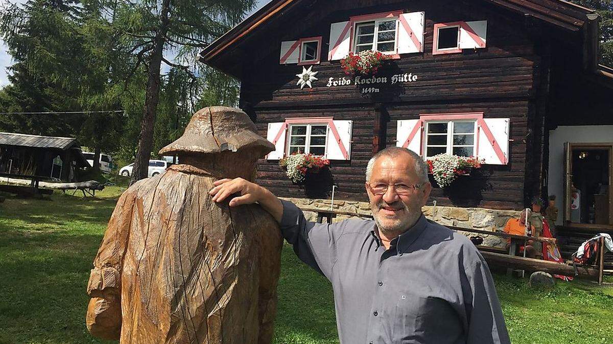 Bis 1976 war die Frido Kordon Hütte eine Selbstversorgerhütte. Willi Staudacher machte aus ihr eine beliebte Ausflugshütte