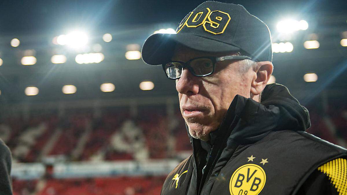 Peter Stöger bleibt cool