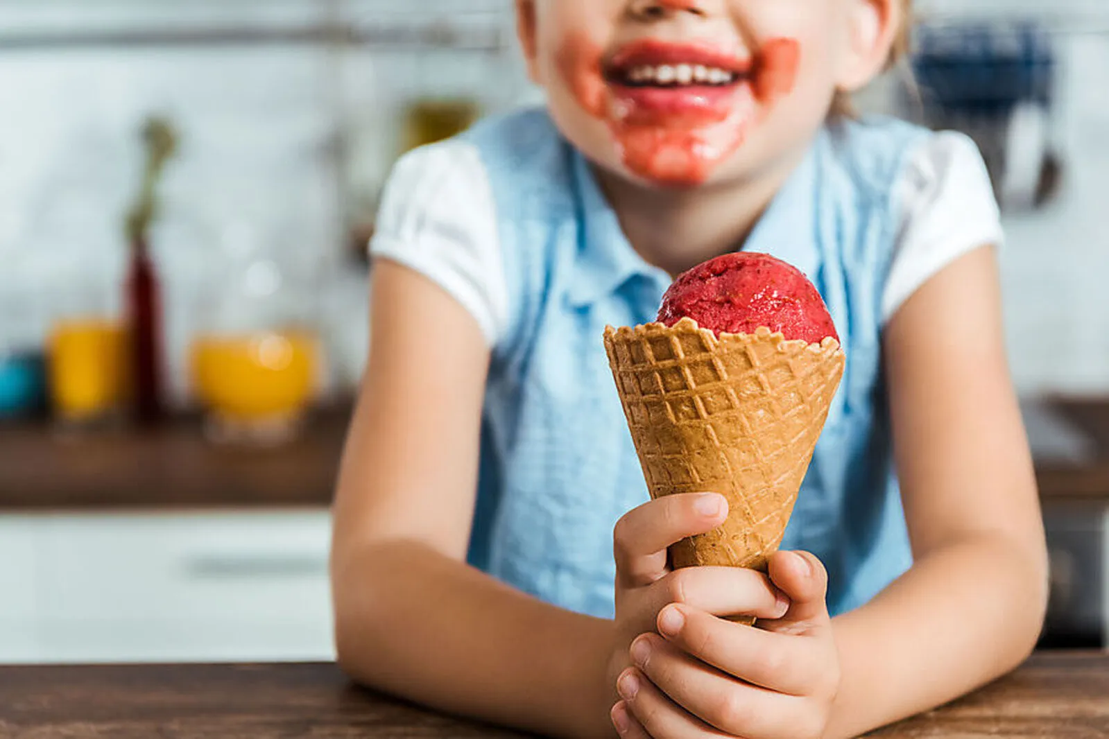 Nur bei selbst gemachtem Eis weiß man, was genau drinnen ist