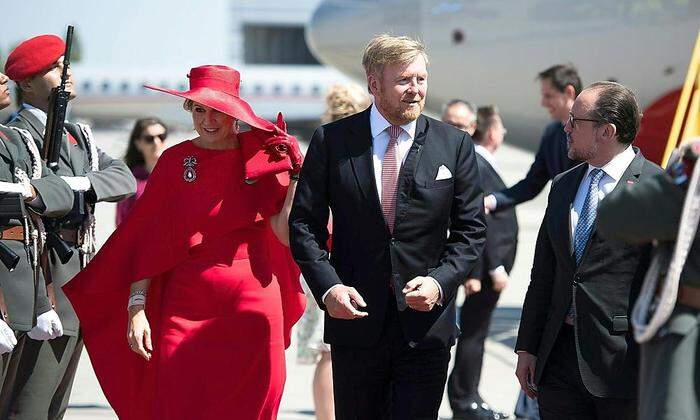 Das niederländische Königspaar Willem-Alexander und Maxima trifft heute für eine dreitägige Visite in Österreich ein.