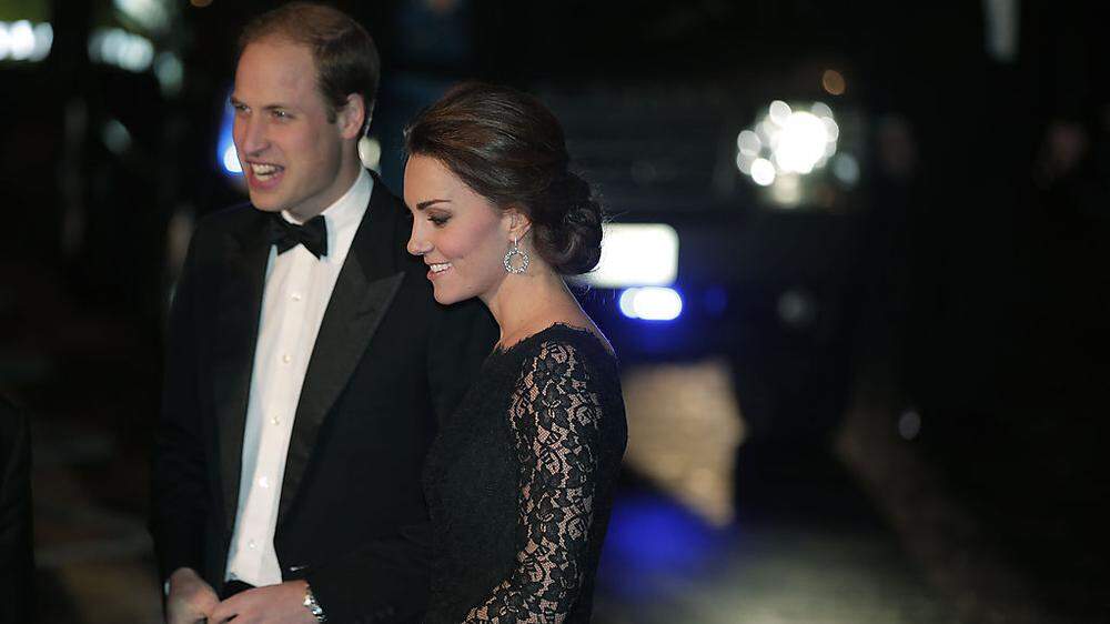 Prinz William und seine Frau Kate 