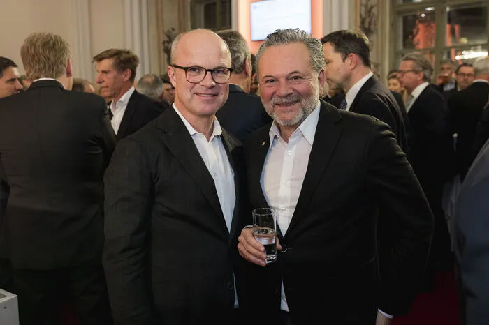 Styria-Chef Markus Mair und Gottfried Bichler (Antenne)