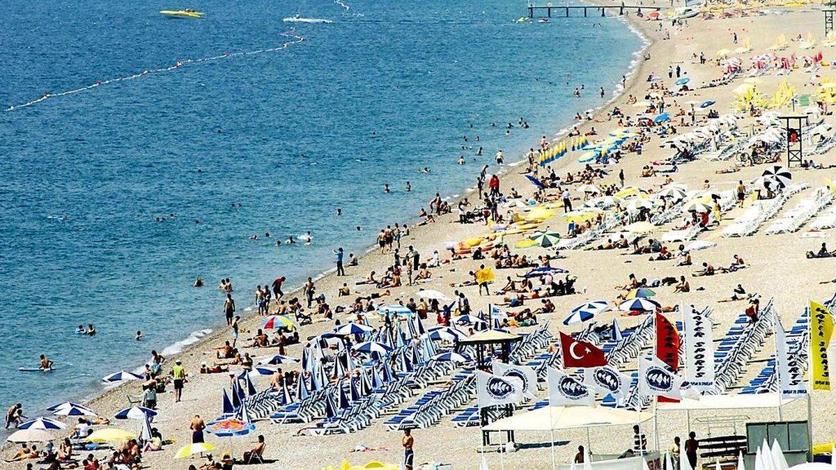 Strand in der Türkei