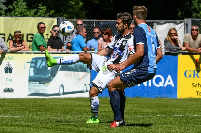 Die Schwarz-Weißen fanden lange nicht in die Spur und taten sich gegen den Regionalligisten sehr schwer.