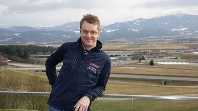MSC-Obmann Jürgen Büsel am Red-Bull-Ring