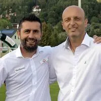 Nenad Bjelica (l.) einst mit Slobodan Grubor 
