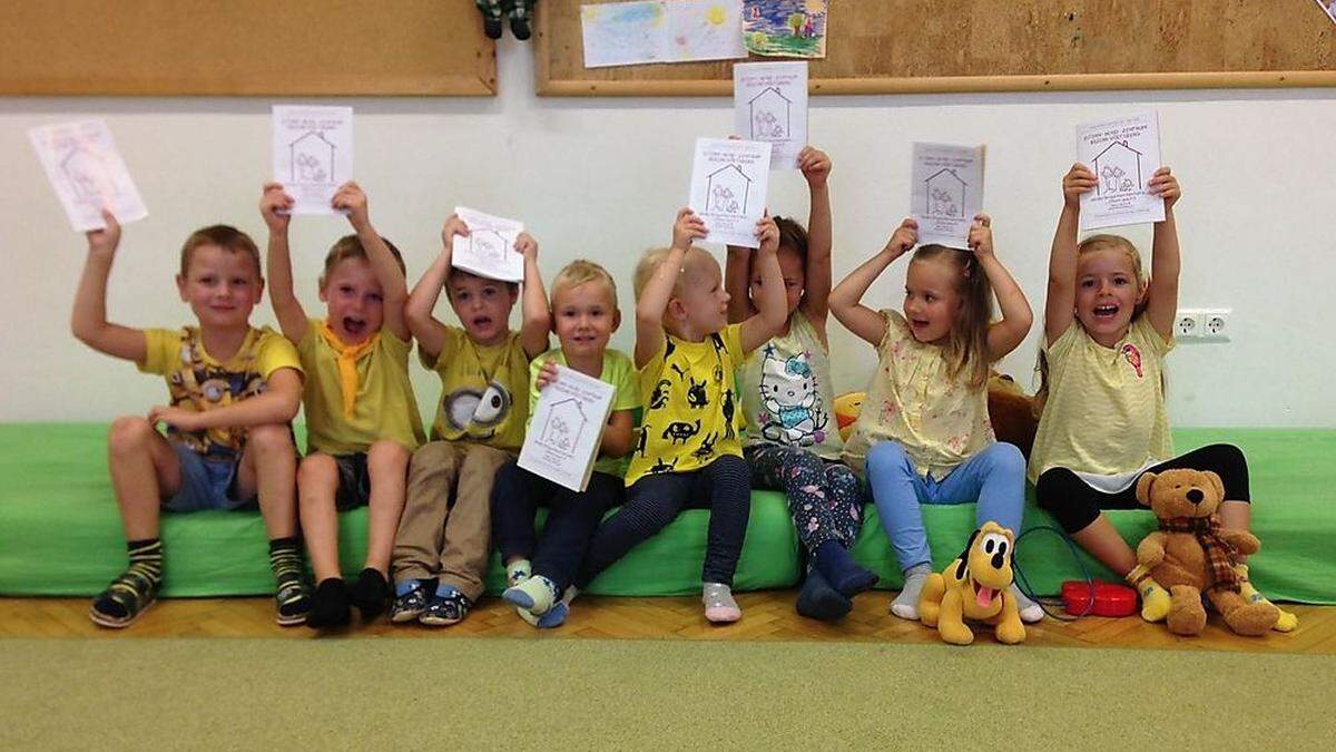 Die Kinder freuen sich schon auf das neue Semester im Eltern-Kind-Zentrum im Haus des Lebens in Voitsberg