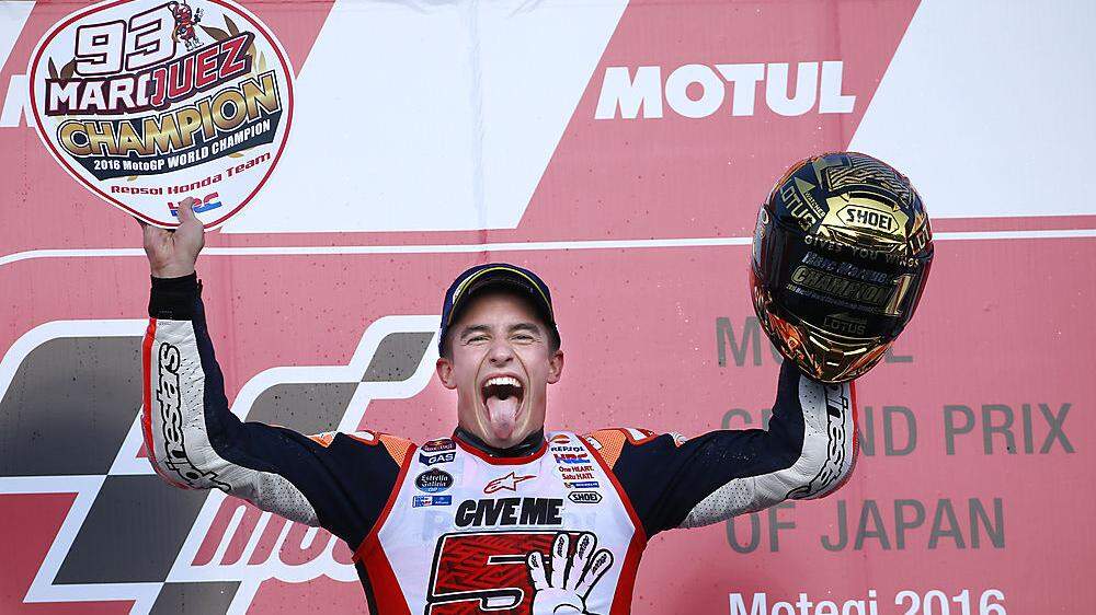 Marc Marquez krönt sich in Japan zum MotoGP-Weltmeister