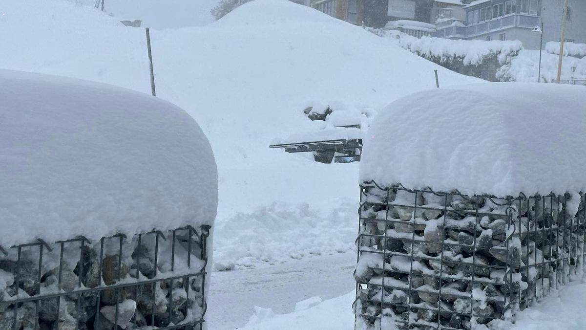 Schnee in Österreich