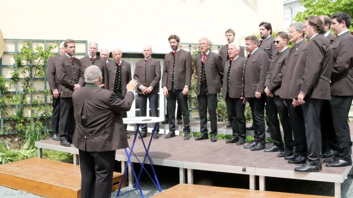 Er zählt zu den bekanntesten Chören im Gurktal: der Männergesangsverein (MGV) Straßburg.