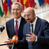 Charles Michelle und Nato-General Jens Stoltenberg