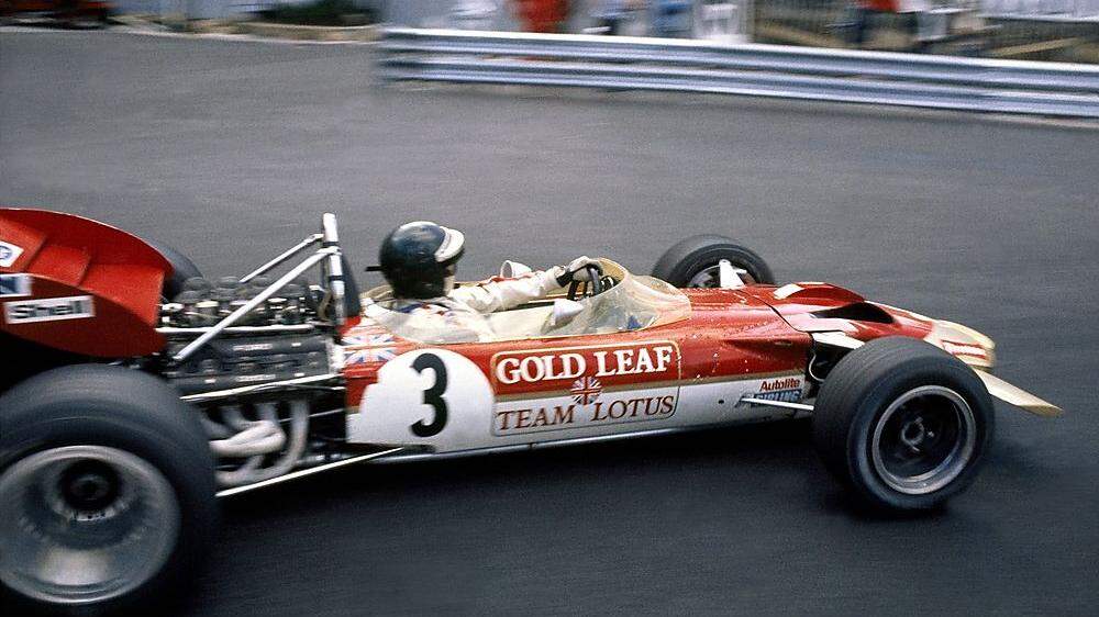 Im Monaco 1970 vertraute Lotus noch auf den 49er-Lotus