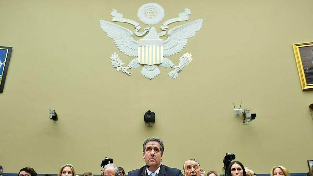 Cohen vor dem Ausschuss