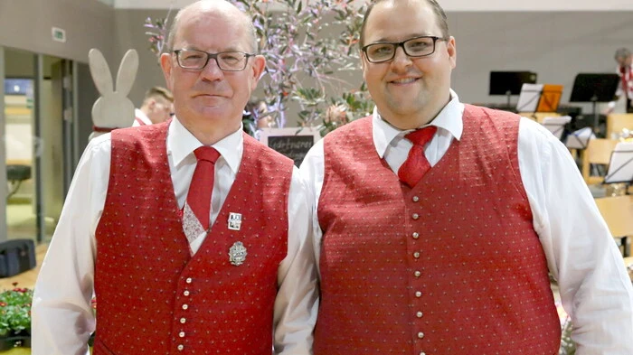 Wenn die Stadtkapelle Friesach unter Obmann Martin Schiava (rechts) und Kapellmeister Günther Pachler (links) zum Konzert lädt, bleiben die Besucher nicht aus.