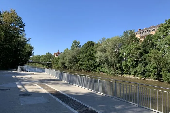 Der Stadtbalkon an der Mur.