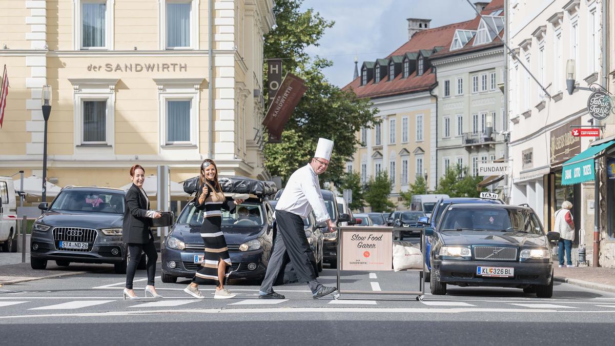 Mit dem Slow Food Garer will der Sandwirth auf nachhaltiges Kochen setzen.