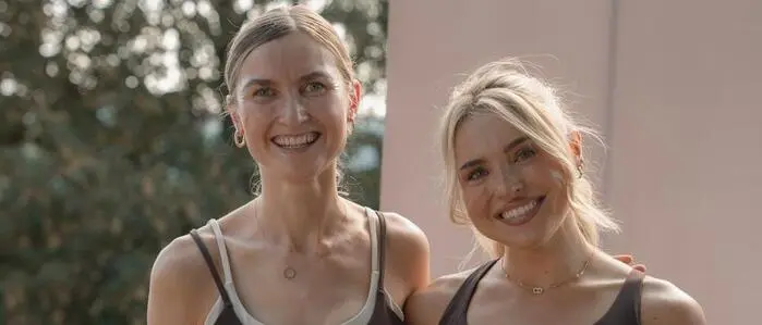 Selina Steibl und Katharina Stix teilen eine Leidenschaft für Pilates