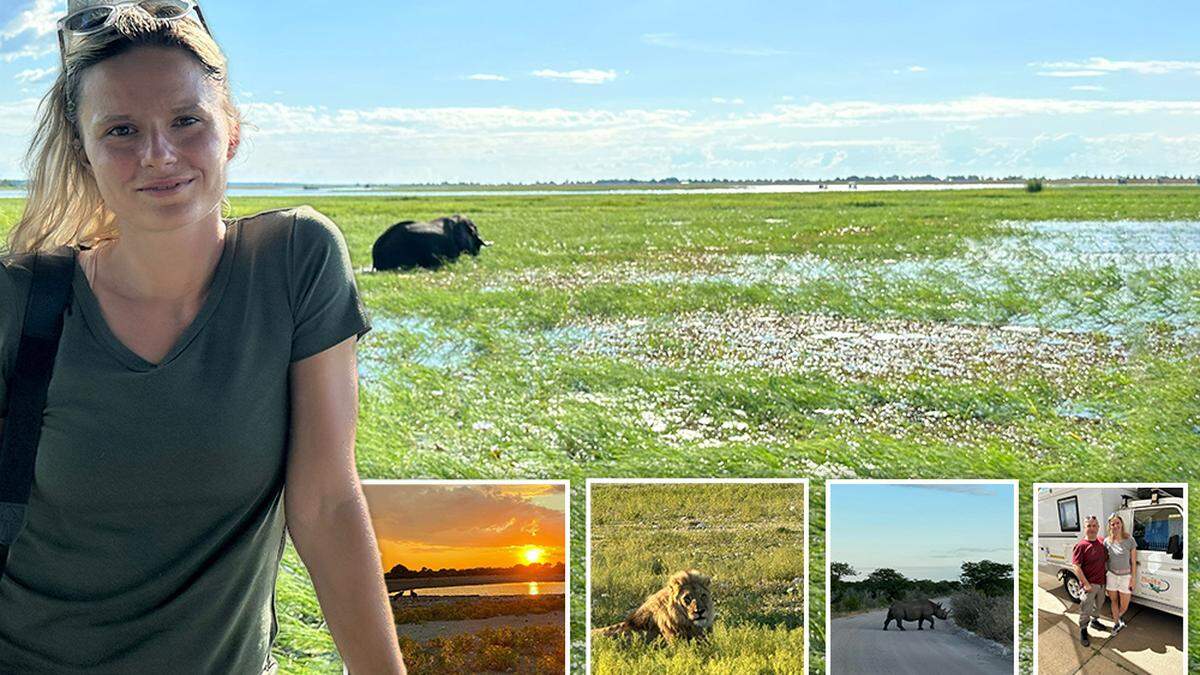 Vanessa und Tom Herzog genießen aktuell die Zeit in der afrikanischen &quot;Wildnis&quot;