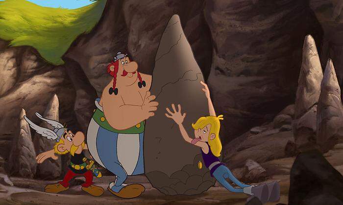 Das Spiel mit Klischees ist seit jeher ein Bestandteil der Bücher und Filme um Asterix und Obelix