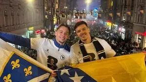 Tarik Muharemovic (re.) fährt zur WM