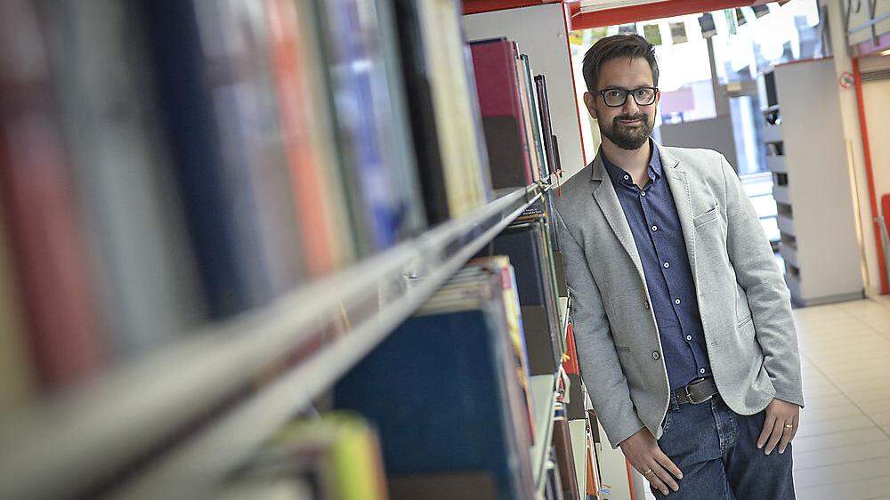 Roman Huditsch: „Die Bibliotheken werden in Zukunft größer, aber nicht voller“