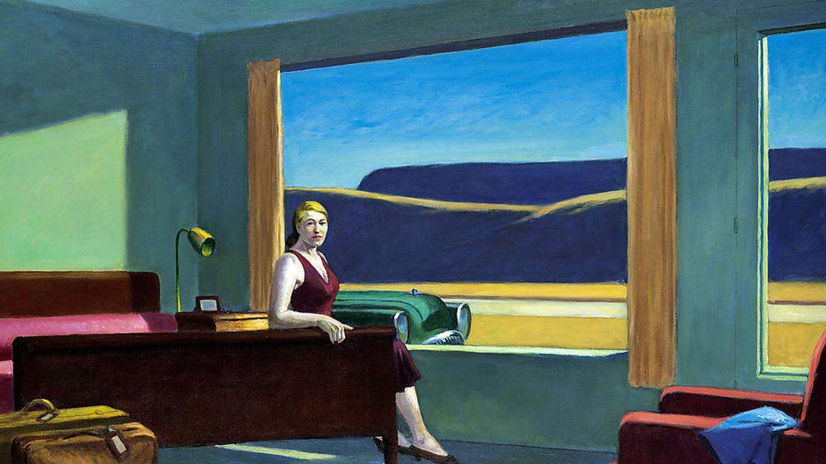 &quot;Western Motel&quot; von Edward Hopper