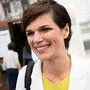 Pamela Rendi-Wagner lässt bei der Stimmabgabe am Vormittag offen, ob die SPÖ Kurz das Misstrauen aussprechen wird 