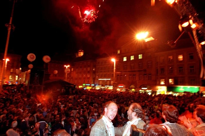 Meisterfeuerwerk in Graz