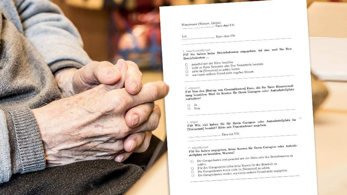 Eine 92-jährige Treffnerin erhielt eine Stafverfügung, weil sie nicht alle Fragen beantworten konnte