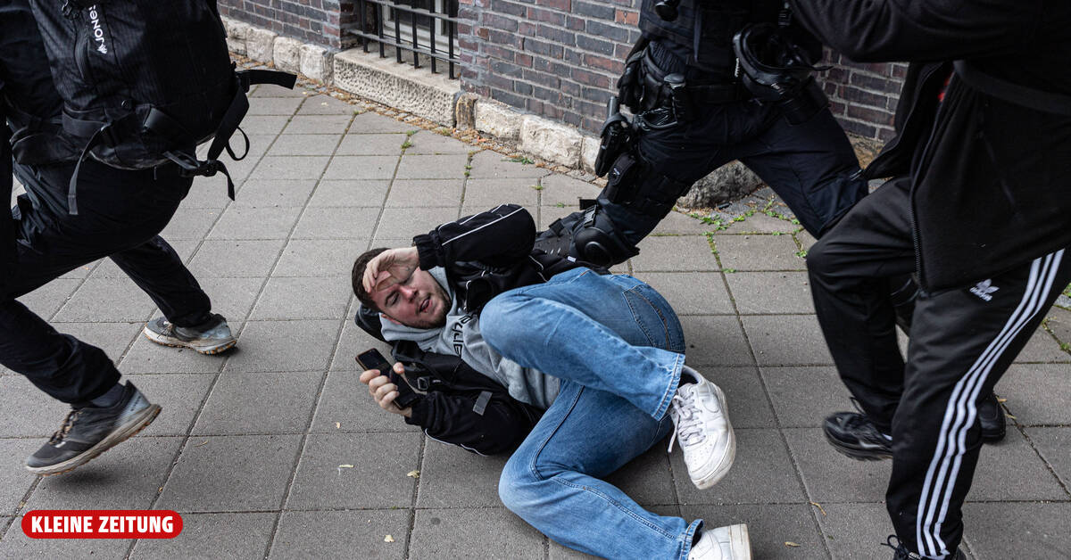 Ausschreitungen in Erfurt: Angriffe auf Journalisten überschatten AfD-Parteitag