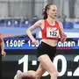 Lotte Seiler (re.) kam im 1500-Meter-Lauf auf Rang zwei ins Ziel