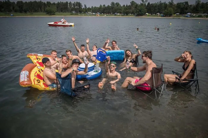 Abkühlung muss bei schwülen Temperaturen um die 30 Grad sein.