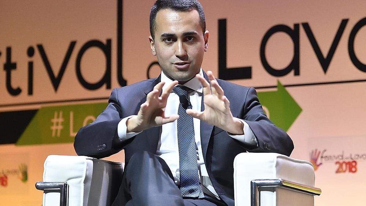 Luigi Di Maio, Italiens Arbeitsminister