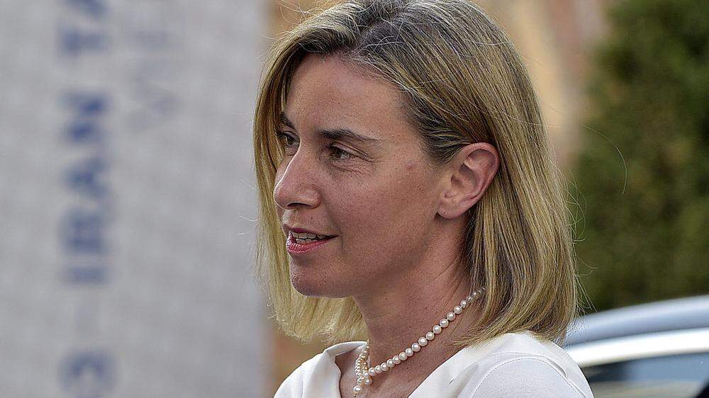 EU-Außenbeauftragte Federica Mogherini 