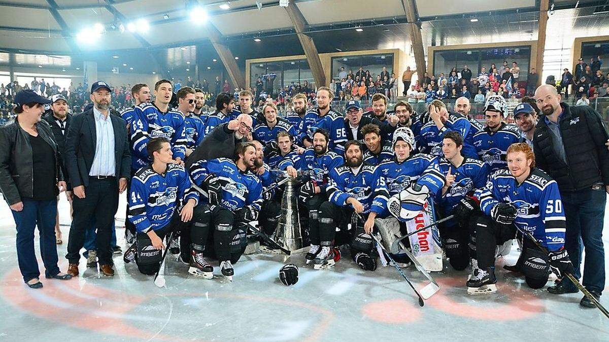 Das Team von Gap gewann in der letzten Saison den Meistertitel. Heute spielt der KAC in Frankreich	 