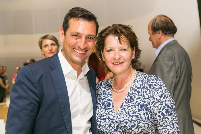 ... Landesrätin Ursula Lackner und Jörg Ehtreiber (Kindermuseum Frida & Fred) ...