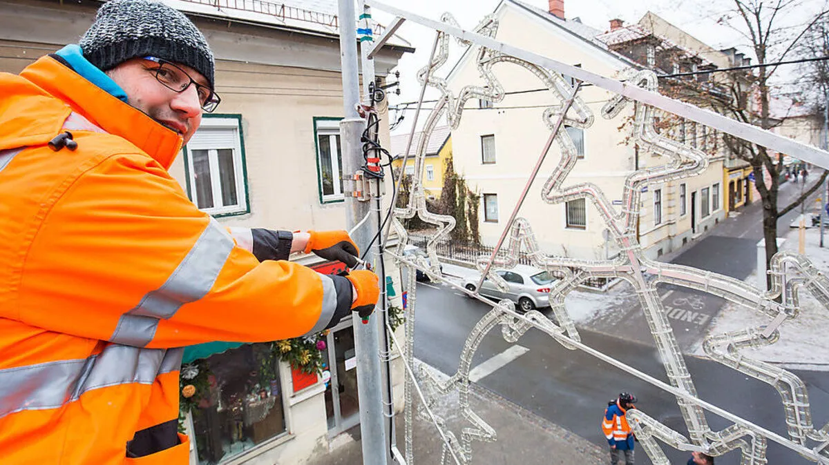 Wie die Weihnachtsbeleuchtung, die heuer montiert wird, genau ausschauen wird, bleibt noch ein Geheimnis