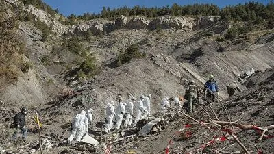 Die Unglücksstelle in den französischen Alpen