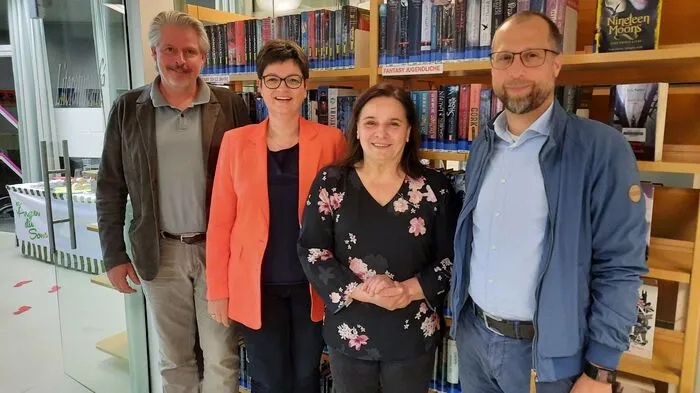 Die vier Expertinnen und Experten: Allgemeinmediziner Georg Kurtz, Apothekerin Claudia Weber, diplomierte Gesundheits- und Krankenpflegerin Maria Brodtrager und Direktor des Gleisdorfer Bezirkspflegeheims Thomas Weiß.