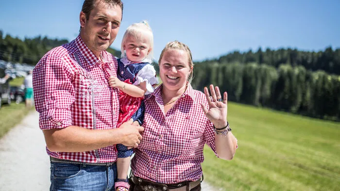 Tausende Besucher fanden sich bei Kaiserwetter am Gut Ossiacher Tauern zum diesjährigen Rindfleischfest ein.